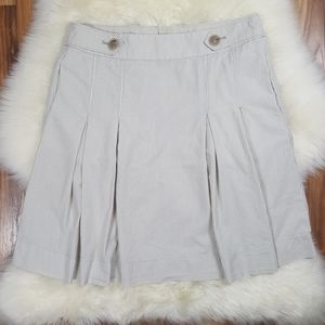 J. Crew Striped Cotton Short Skirt Size 2